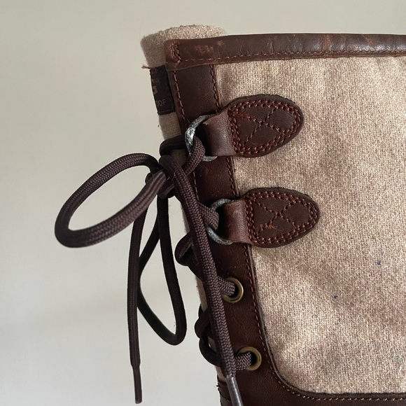 UGG Elsa Equestrian Knee High Boot in Brown Chestnut Leather Size 5 - Picture 8 of 10